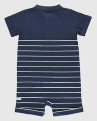 Navy Romper