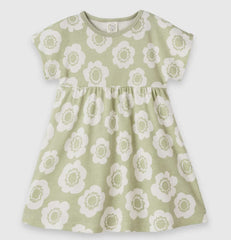 Vintage Green Dress with Headband