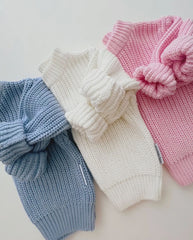 Ashton’s Cozy Sweater-Milk White