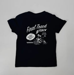 Black Final Track Attack Tee