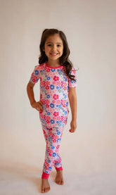 Blossoms and Blooms Two piece Sleeper