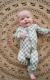 Green Checkered Sleeper