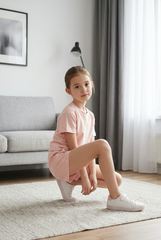 Light Pink Set-Brushed Organic Cotton