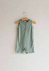 Henley Sage Romper