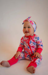 Blossoms and Bloom Zip Sleeper