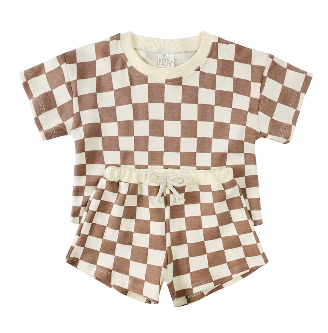 Checkered Set-Organic Cotton