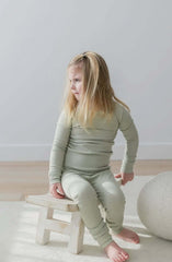 Ribbed Organic Lounge Set