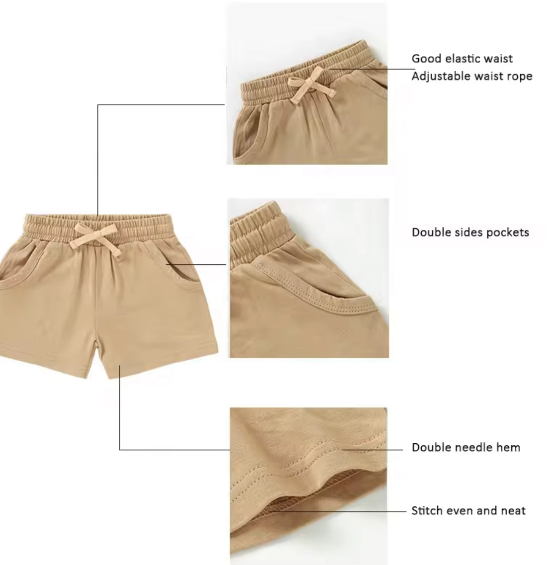 Organic Cotton Short Sleeve T-Shirt and Short Set