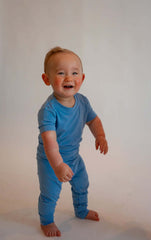 Sky Blue Bamboo Two Piece pajama