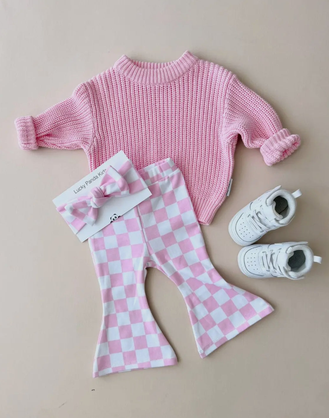 Ashton’s Cozy Sweater-Light Pink