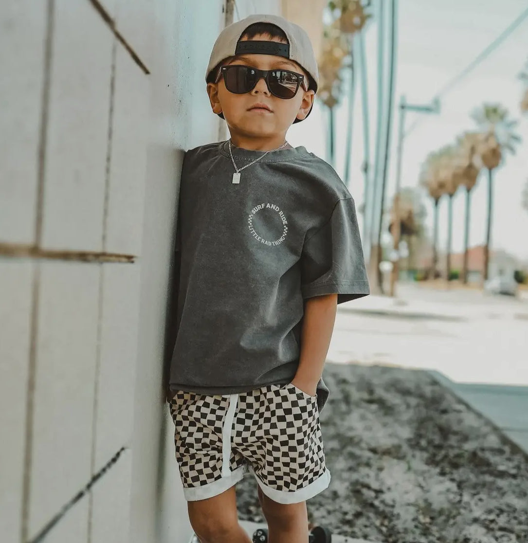 Checkered Shorts