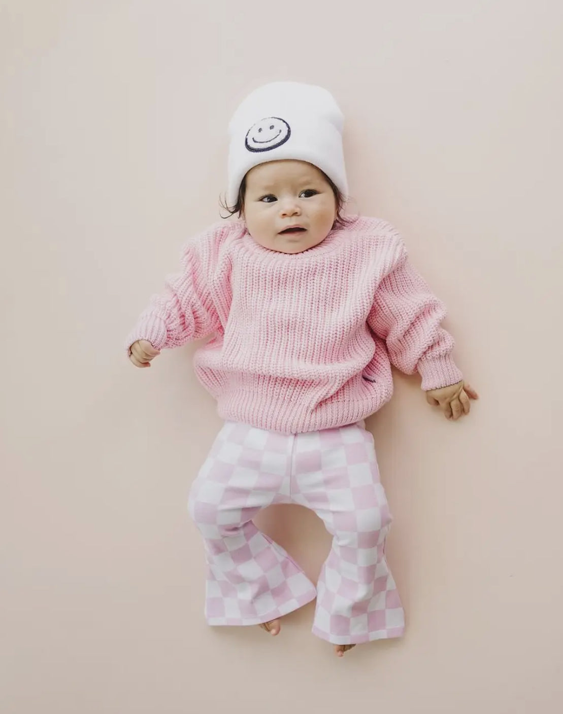 Ashton’s Cozy Sweater-Light Pink