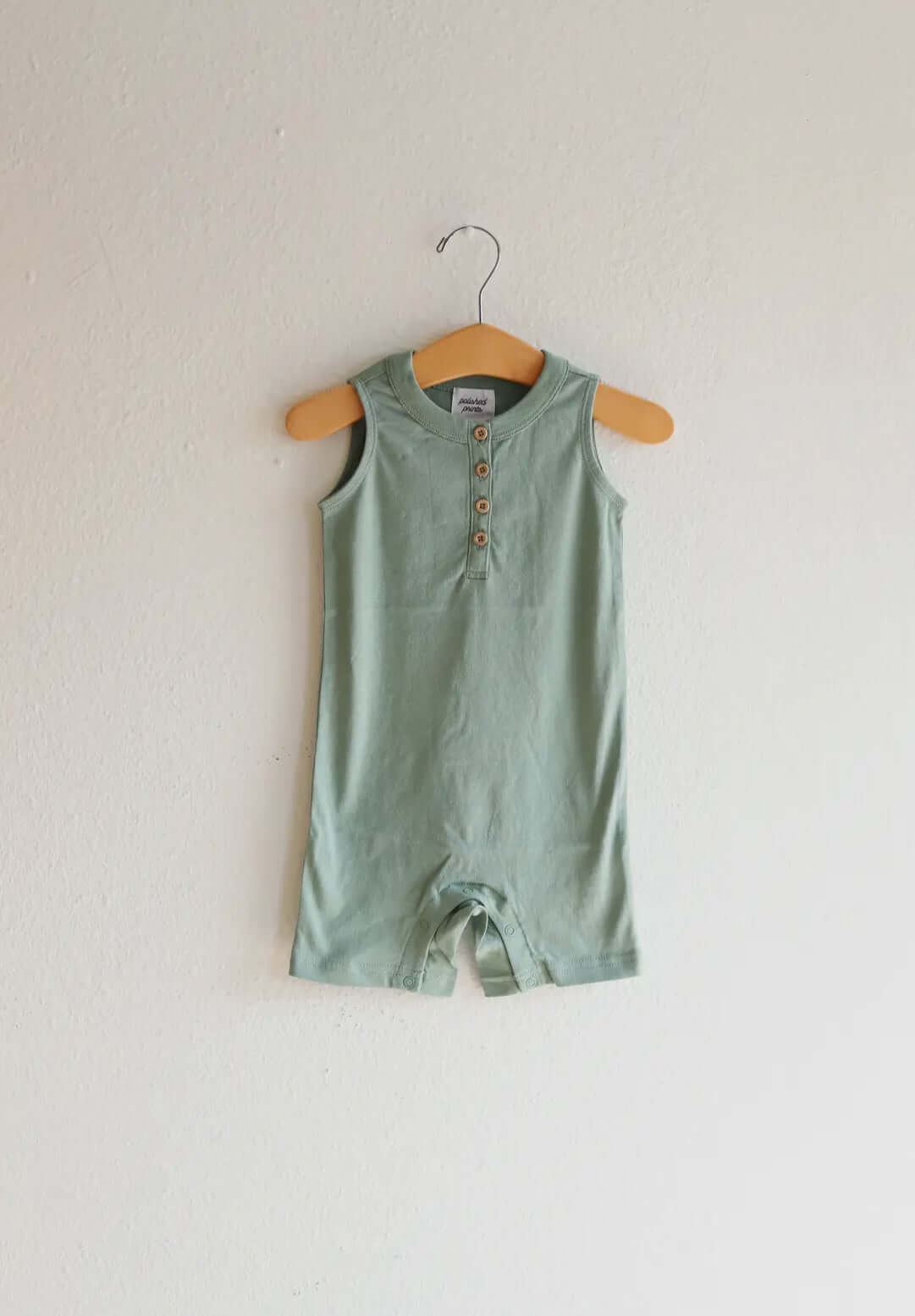 Henley Sage Romper