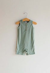 Henley Sage Romper