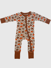 Bamboo Checkerboard Pumpkin Sleeper