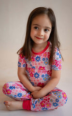 Blossoms and Blooms Two piece Sleeper